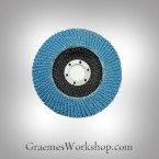 Flap Disc 115mm, Blue Zircon x 10